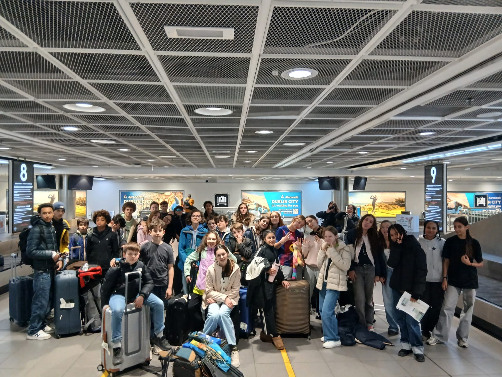 Séjour linguistique et culturel à Dublin pour les 4° et 6°