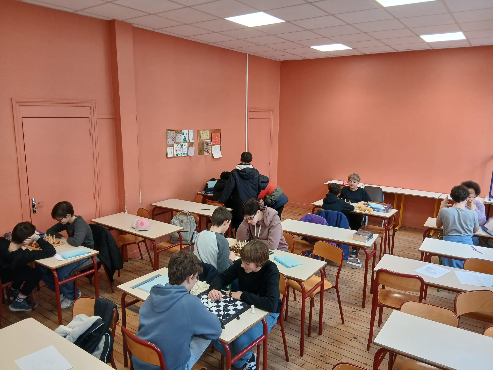 Club d’échecs destiné aux collégiens
