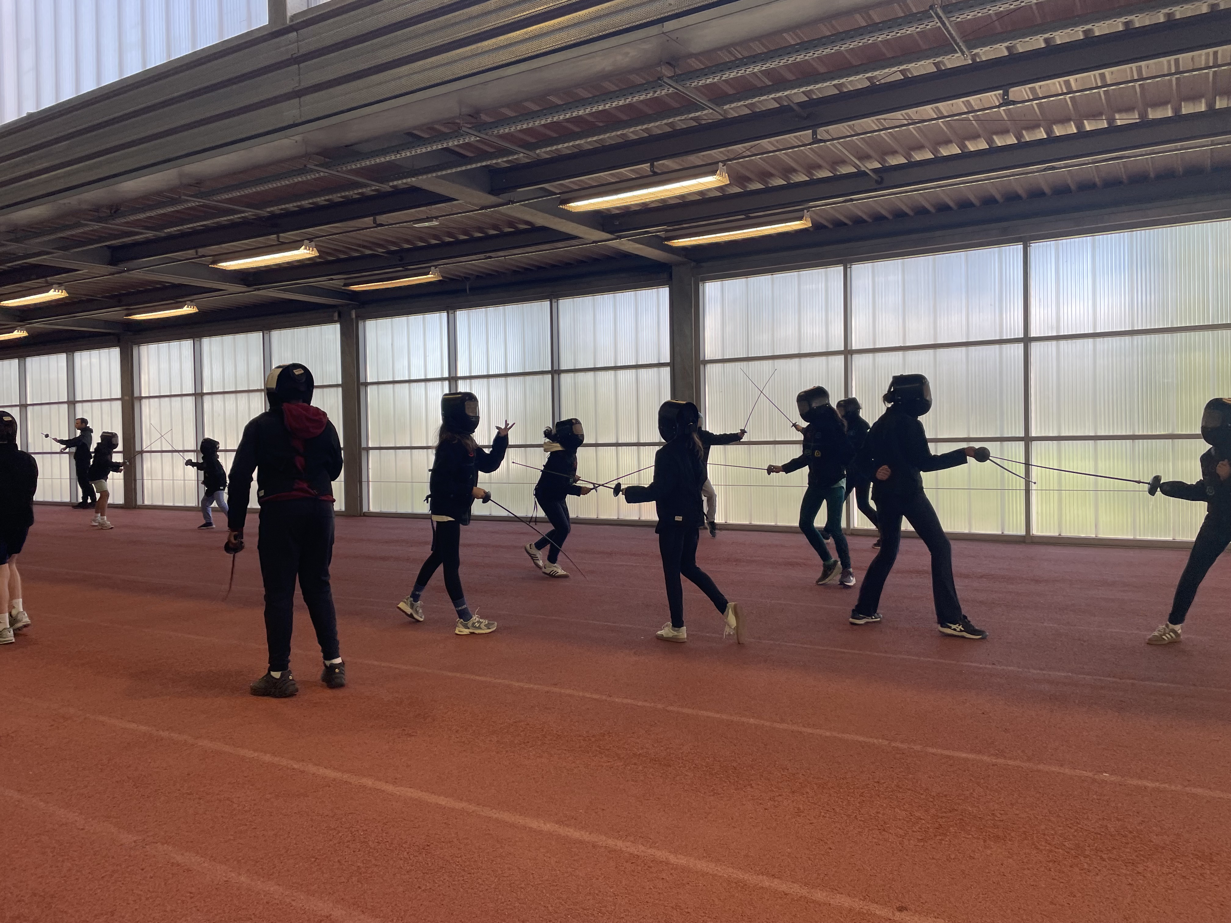 Escrime en EPS avec les 6°C